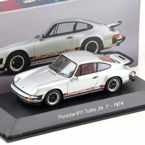1:43 Spark Porsche 911 Turbo Coupe Nr.1 Louise 1974 silver MAP Porsche Museum