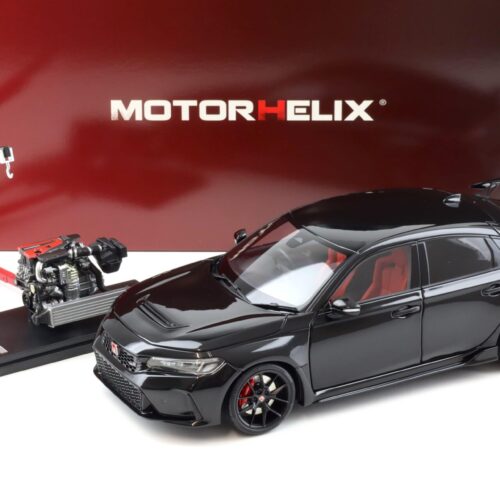 1:18 Motorhelix Honda Civic Type R (FL5) Crystal black pearl 2022 M85303