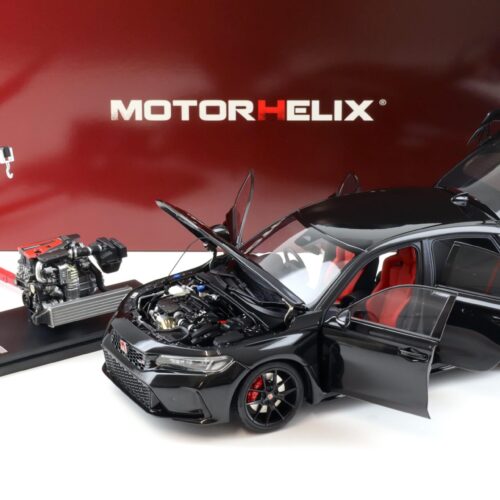 1:18 Motorhelix Honda Civic Type R (FL5) Crystal black pearl 2022 M85303