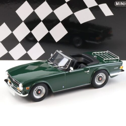 1:18 Minichamps Triumph TR6 Roadster 1969 LHD dark green