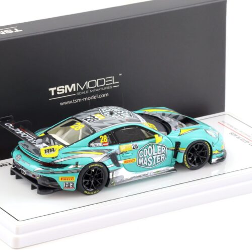 1:43 TSM Model Porsche 911 992 GT3 R #28 FIA GT 2023 World Cup HubAuto Racing