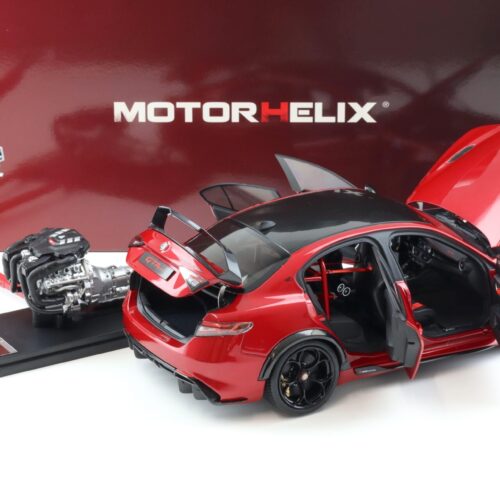 1:18 Motorhelix Alfa Romeo Giulia GTAm Rosso GTA red + engine Die-Cast M89007