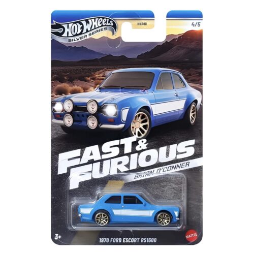1:64 Hot Wheels 2025 Fast & Furious Brian oÂ´Conner Ford Escort RS1600 JBY32