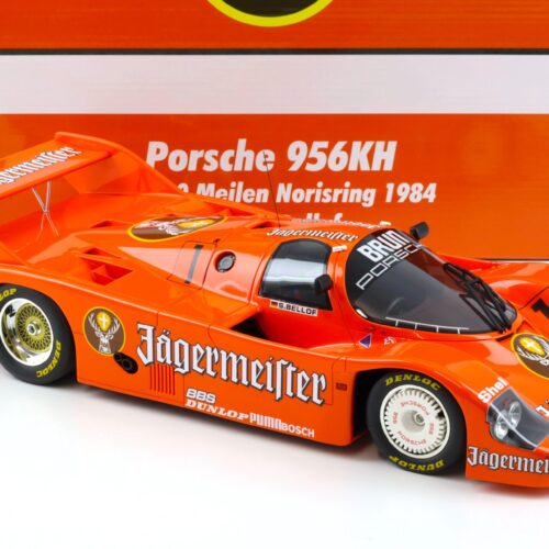 1:12 WERK83 Porsche 956 K Jägermeister #1 Norisring 3rd 200 Miles 1984 Bellof