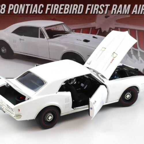 1:18 ACME 1968 Pontiac Firebird First Ram Air II Coupe white