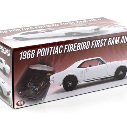 1:18 ACME 1968 Pontiac Firebird First Ram Air II Coupe white