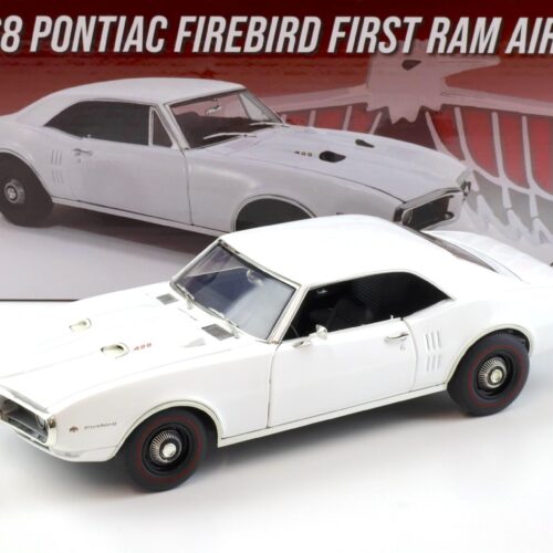 1:18 ACME 1968 Pontiac Firebird First Ram Air II Coupe white