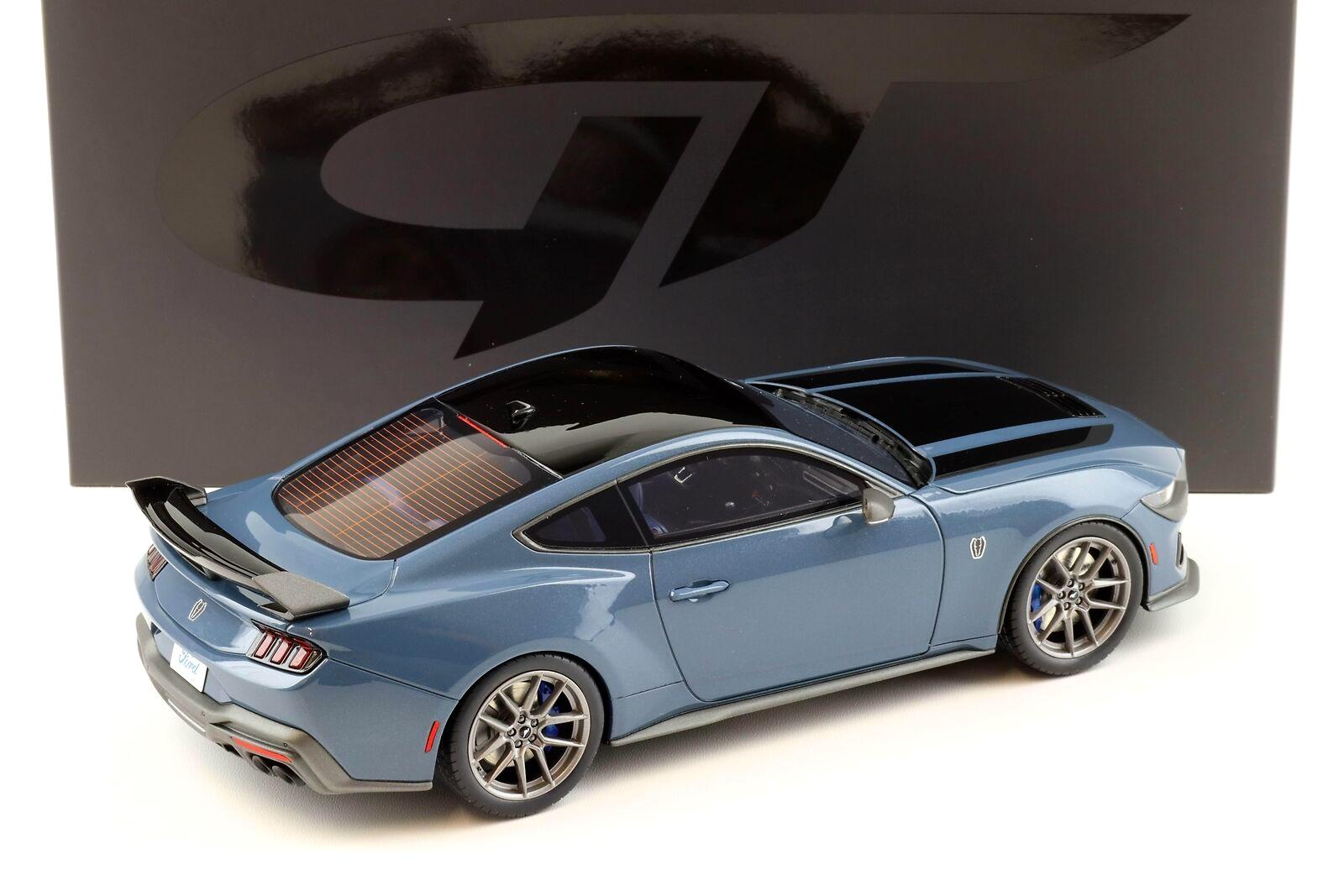 1:18 GT Spirit GT454 Ford Mustang Dark Horse Coupe 2024 Vapor blue metallic