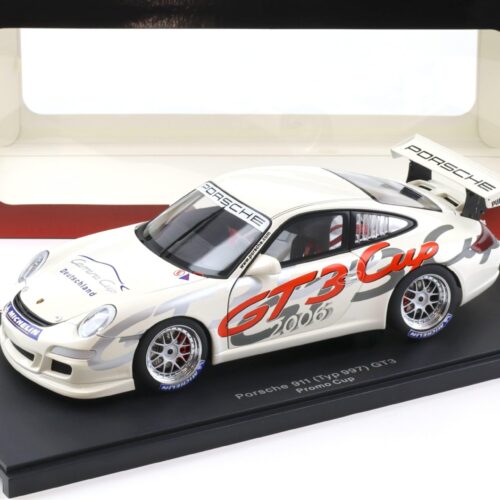 1:18 AUTOart Porsche 911 997 GT3 CUP 2006 Promo Cup Livery white 80681