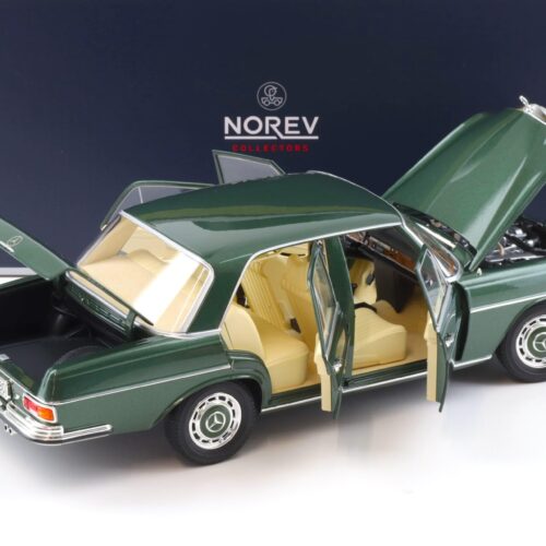 1:18 Norev Mercedes 280 SE Limousine W108 1968 green metallic 183533