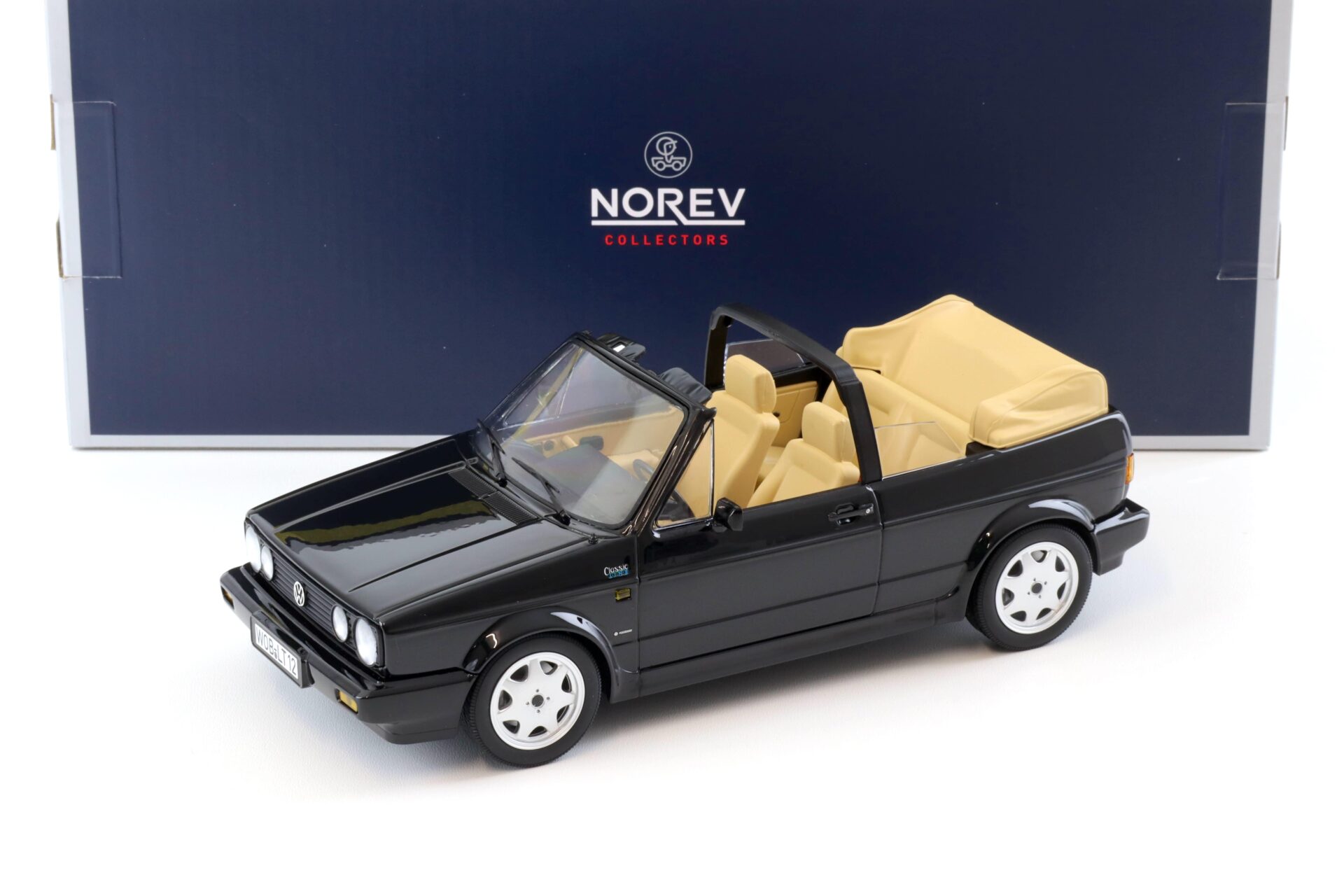 1:18 Norev VW Golf 1 Cabriolet 1992 Classic Line black