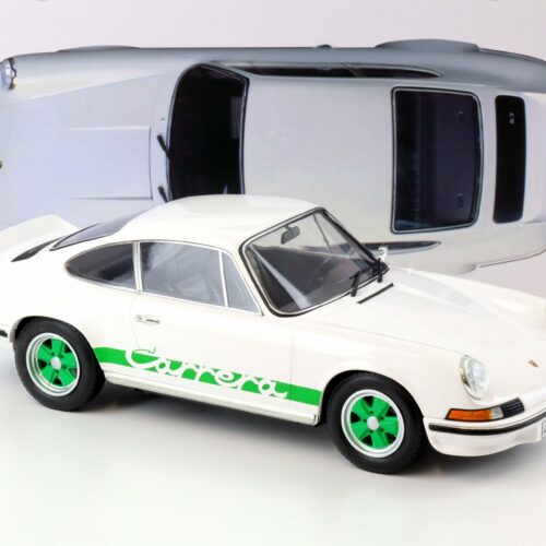 1:12 Norev Porsche 911 Carrera RS 2.7 white/ green 1973 - Image 2