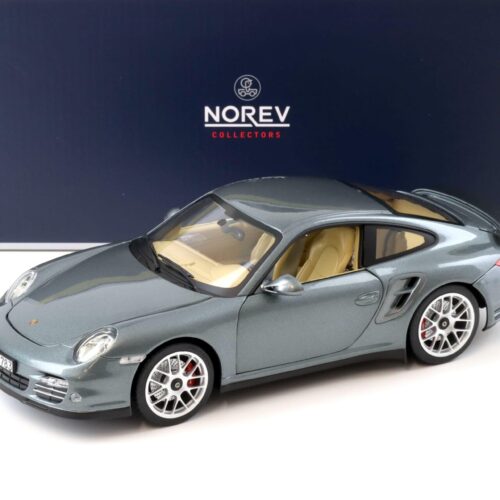 1:18 Norev Porsche 911 (997) Turbo Coupe grey metallic 2010