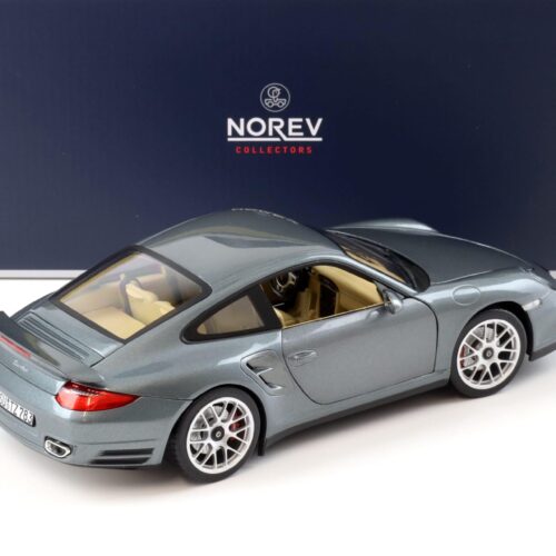 1:18 Norev Porsche 911 (997) Turbo Coupe grey metallic 2010