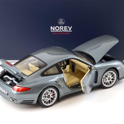 1:18 Norev Porsche 911 (997) Turbo Coupe grey metallic 2010