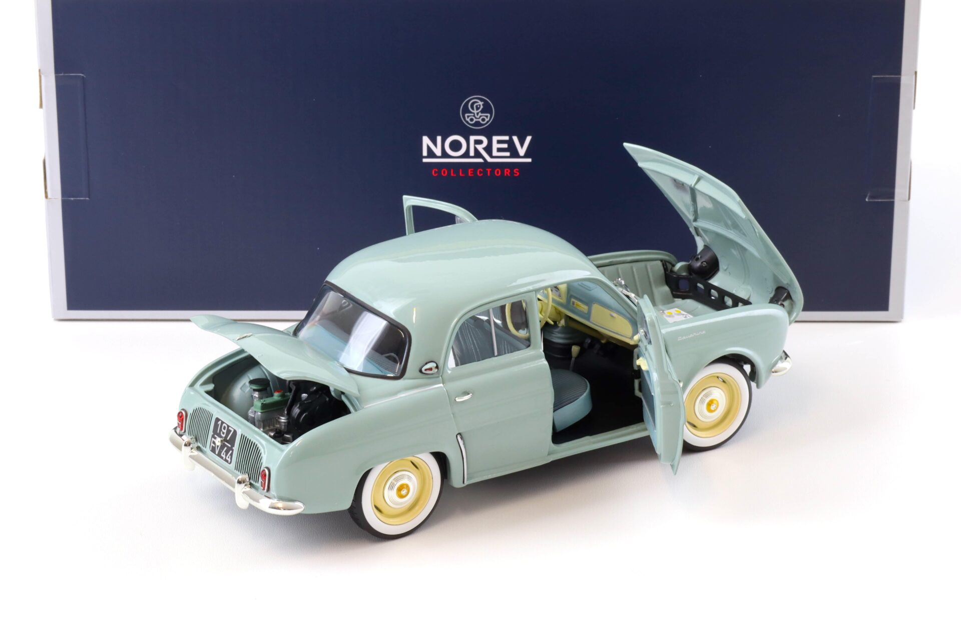 1:18 Norev Renault Dauphine 1958 Azur blue 185159