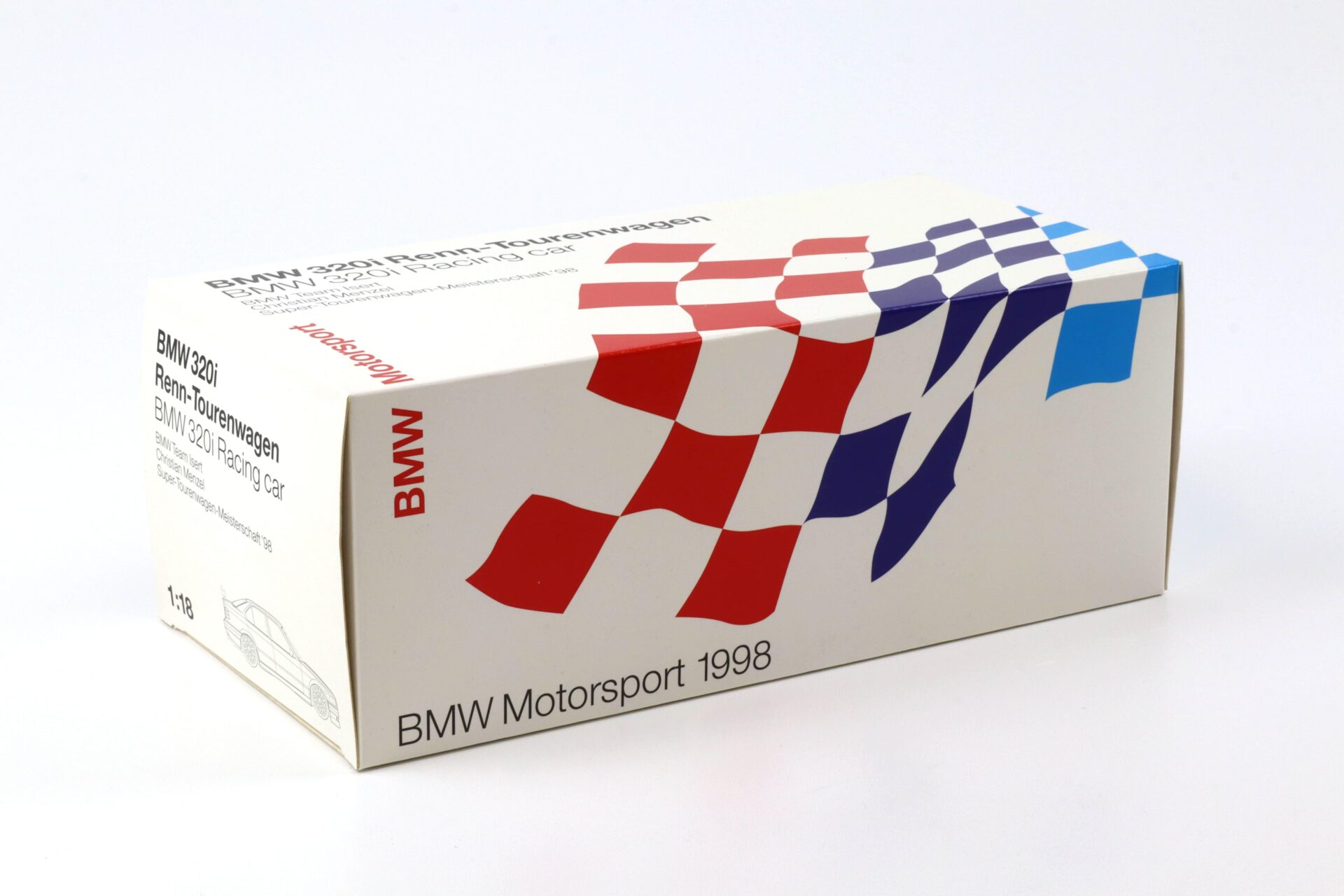 1:18 UT Models BMW 320i E36 STW 1998 Jägermeister Menzel #26 DEALER VERSION