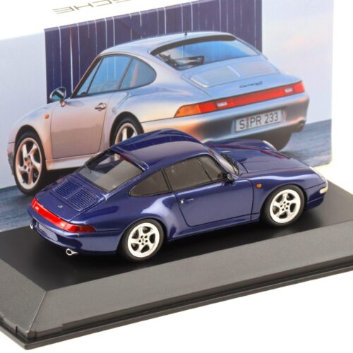 1:43 Spark Porsche 911 993 Carrera S Coupe Zenith blue metallic MAP Porsche Museum