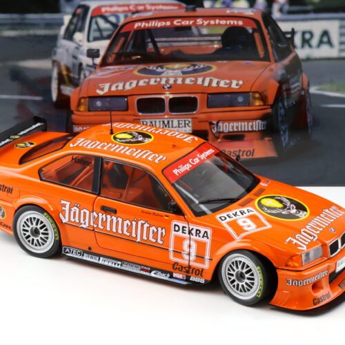 1:18 WERK83 BMW 325i E36 Coupe DTM 1993 Hahne #9 Jägermeister