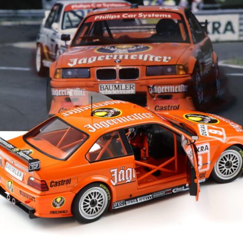 1:18 WERK83 BMW 325i E36 Coupe DTM 1993 Hahne #9 Jägermeister