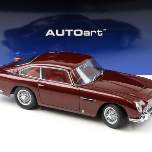 1:18 AUTOart Aston Martin DB5 Coupe 1964 Dubonnet Rosso red 70289