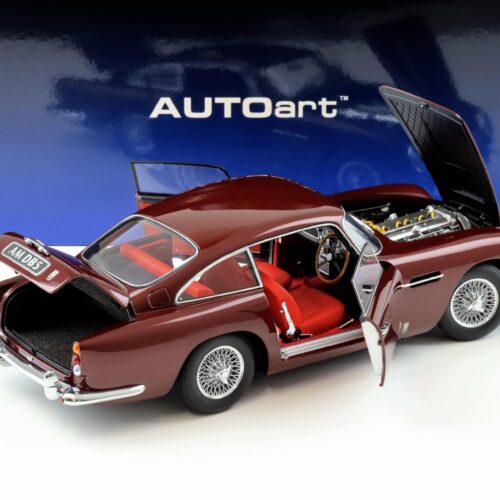 1:18 AUTOart Aston Martin DB5 Coupe 1964 Dubonnet Rosso red 70289