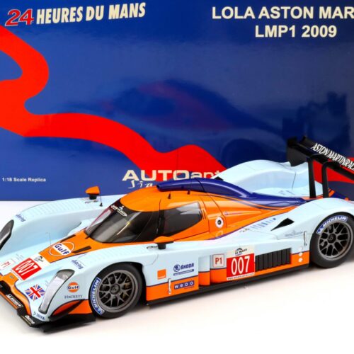 1:18 AUTOart LOLA Aston Martin LMP1 #007 Charouz/ Enge/ Mucke 24h Le Mans 2009
