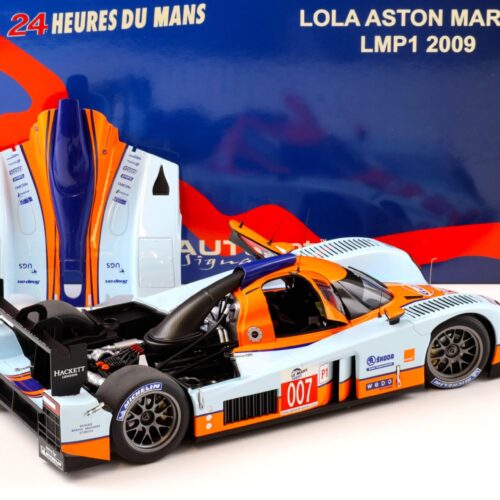 1:18 AUTOart LOLA Aston Martin LMP1 #007 Charouz/ Enge/ Mucke 24h Le Mans 2009