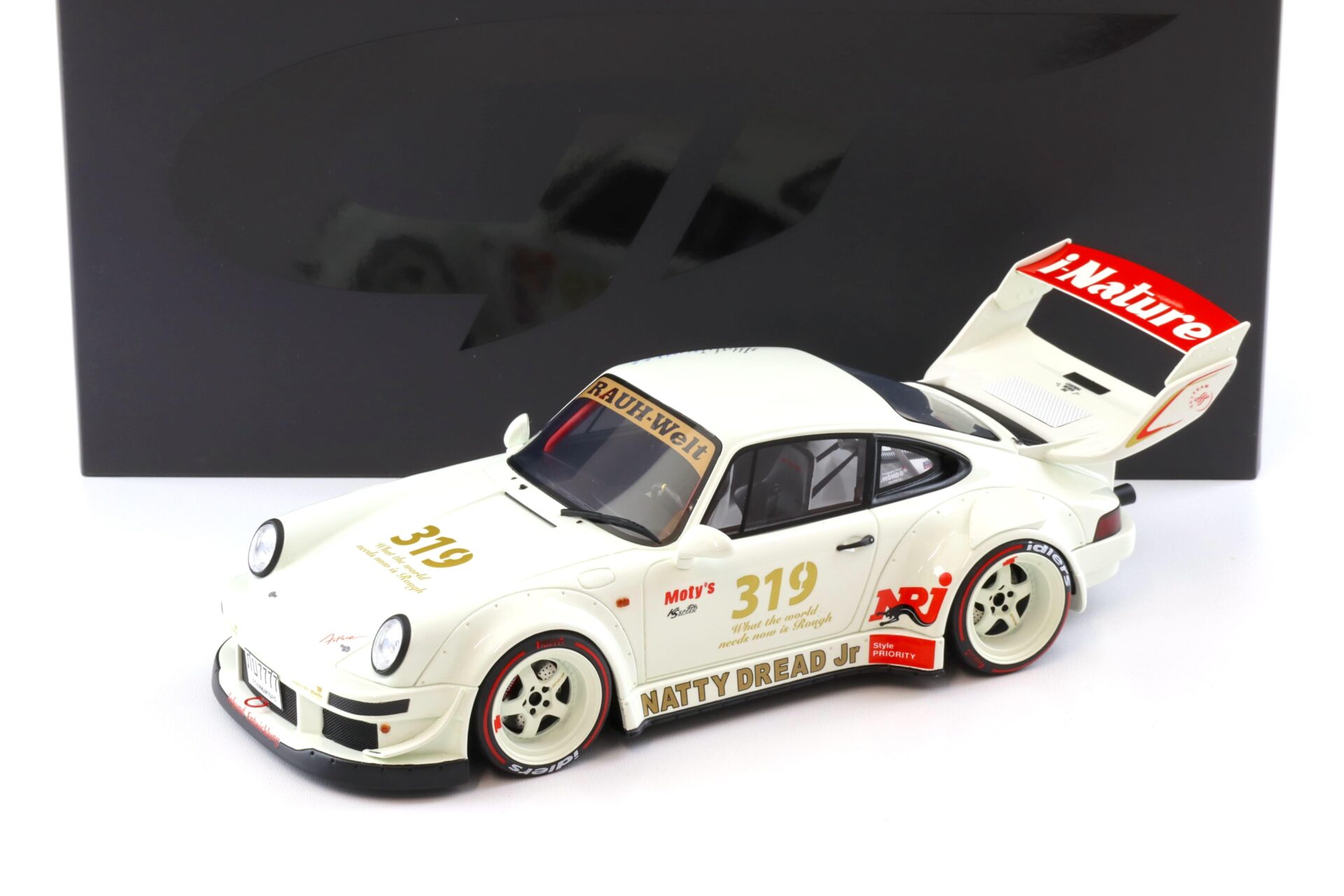 1:18 GT Spirit GT489 Porsche 911 964 RWB Natty Dread Junior white 2024