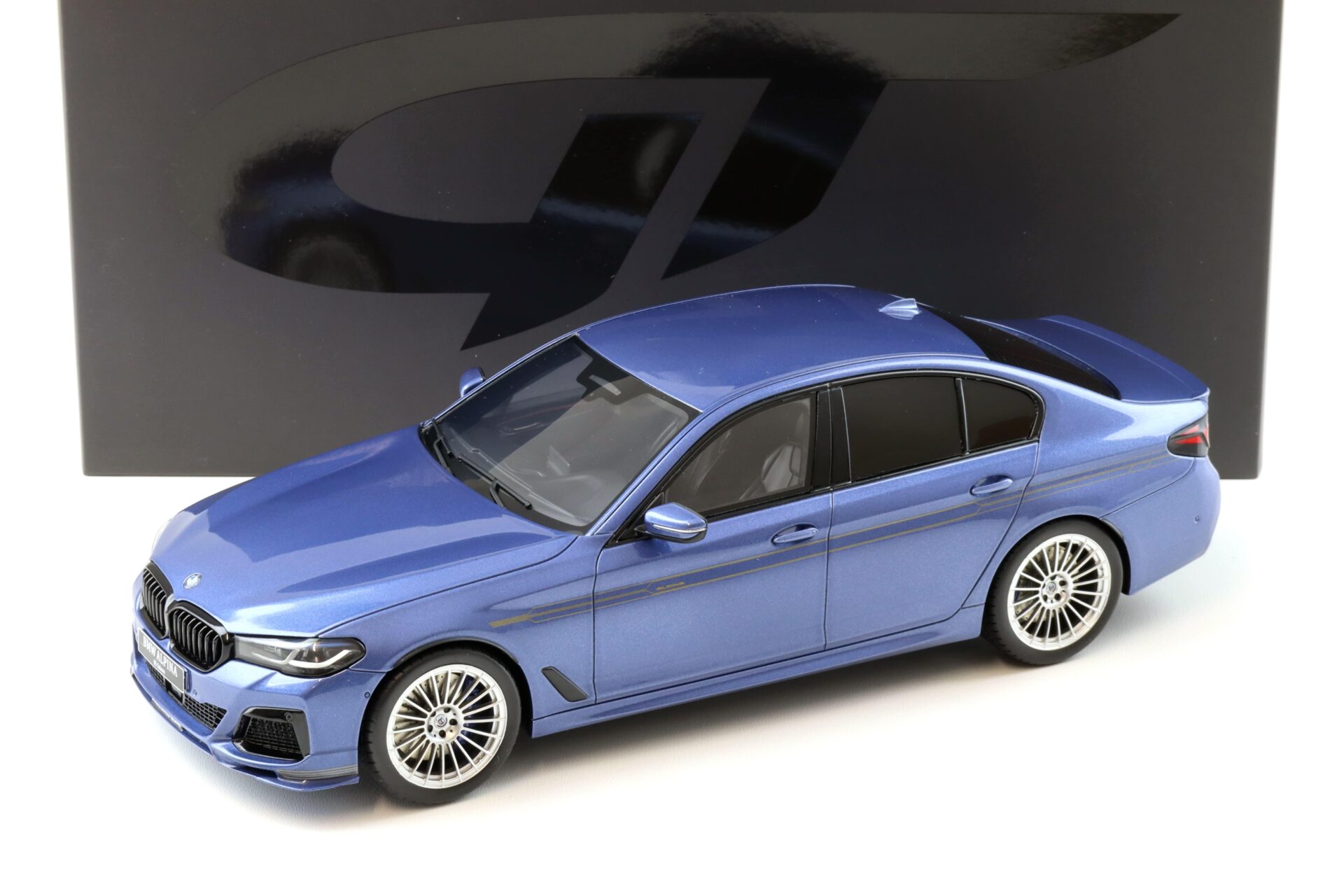 1:18 GT Spirit GT487 BMW 5 Series G30 Alpina B5 Saloon Alpina blue metallic 2023