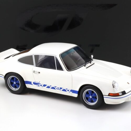 1:12 GT Spirit GT921 Porsche 911 Carrera RS 2.7 Coupe Grand Prix white / blue 1973