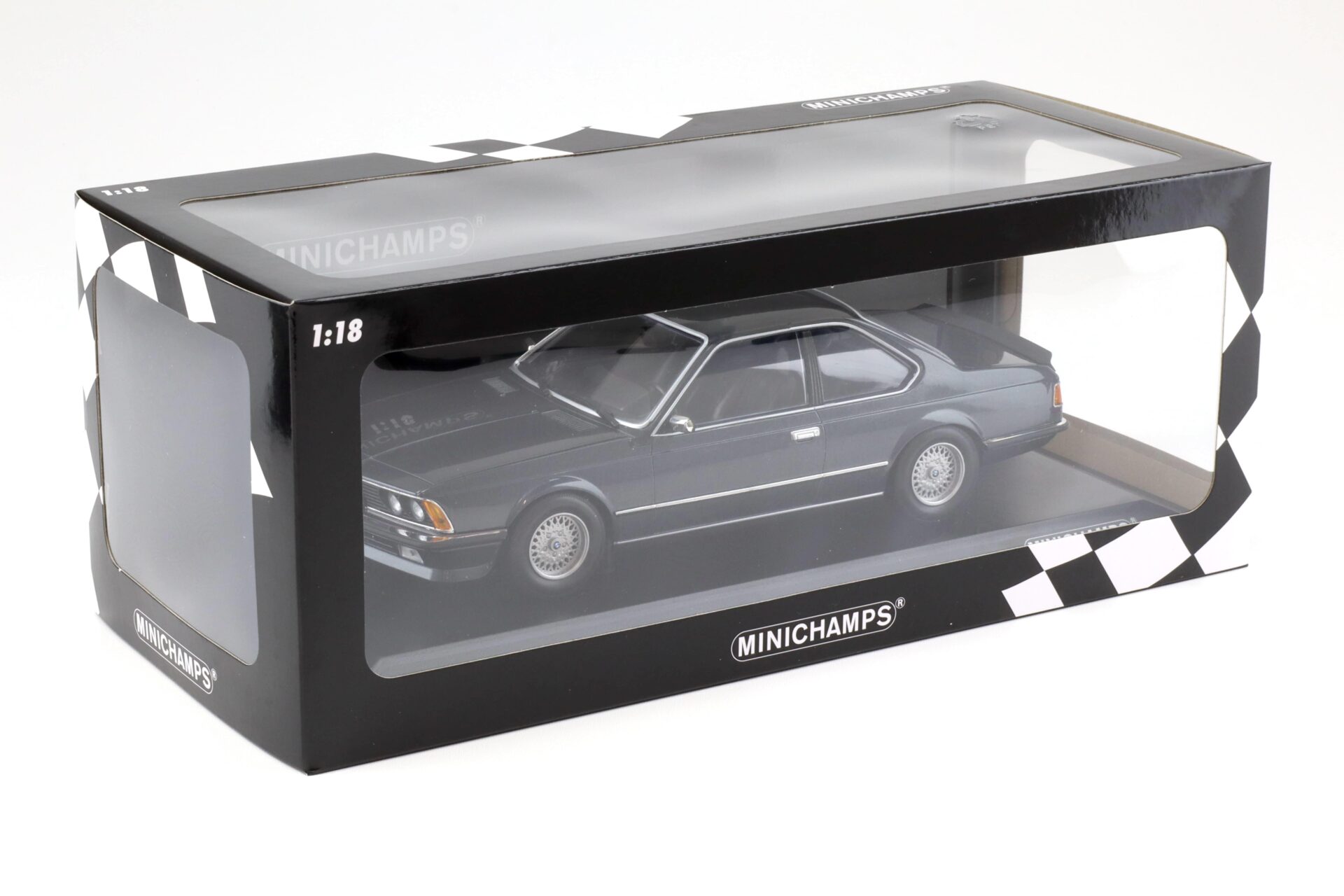 1:18 Minichamps BMW 635 CSI Coupe 1982 grey metallic