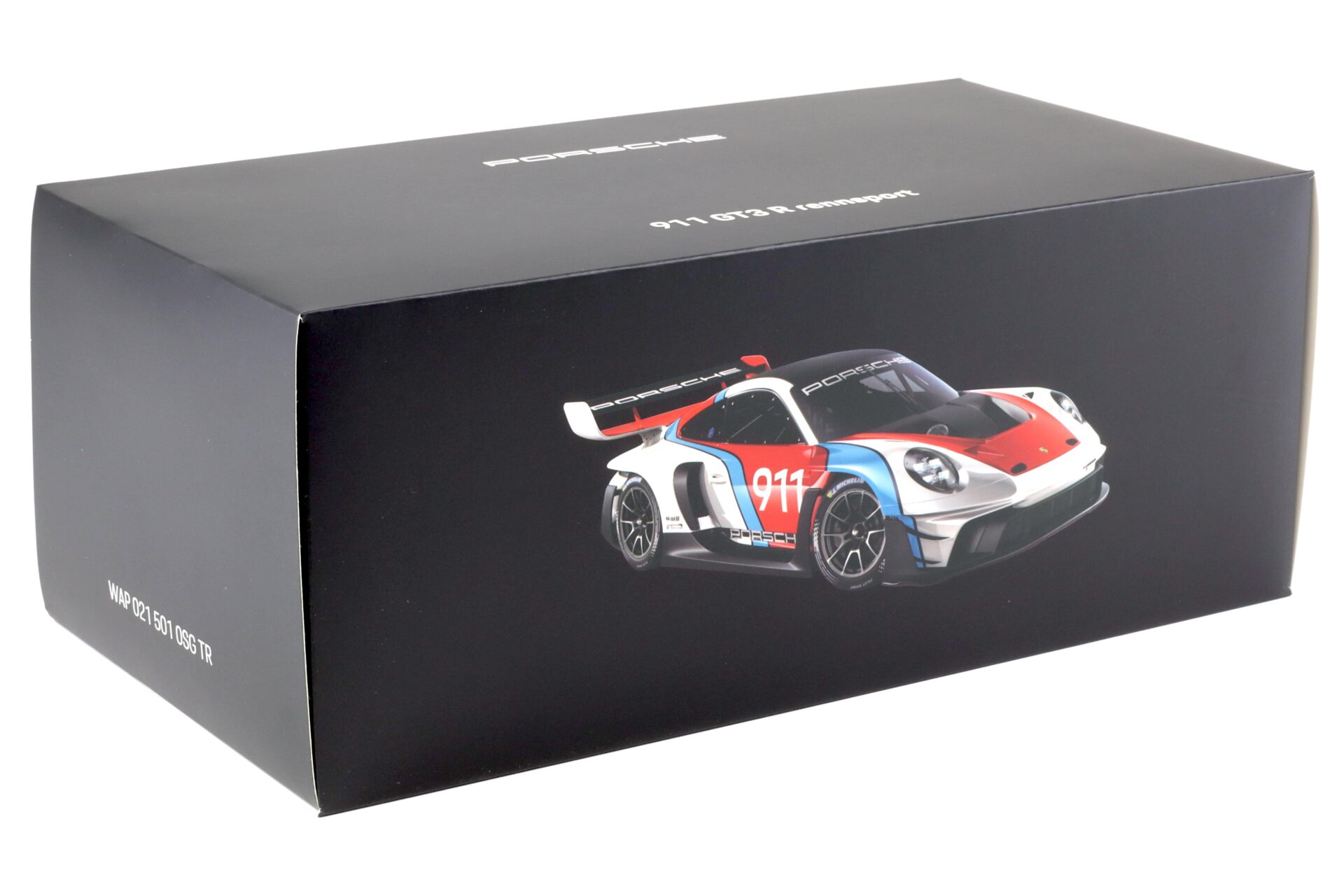 1:18 Spark Porsche 911 992 GT3 R Rennsport #911 white/red/blue WAP DEALER