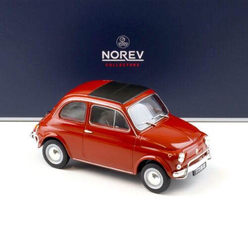 1:18 Norev Fiat 500 L 1968 Corallo red 187771 - Limited 500 pcs.