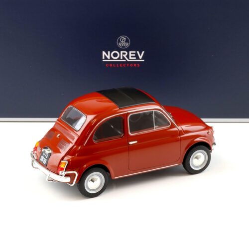 1:18 Norev Fiat 500 L 1968 Corallo red 187771 - Limited 500 pcs.
