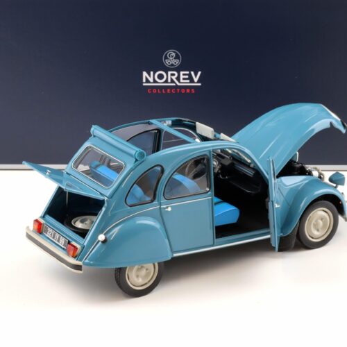 1:18 Norev Citroen 2CV 6 Club 1982 Lagune blue 181492