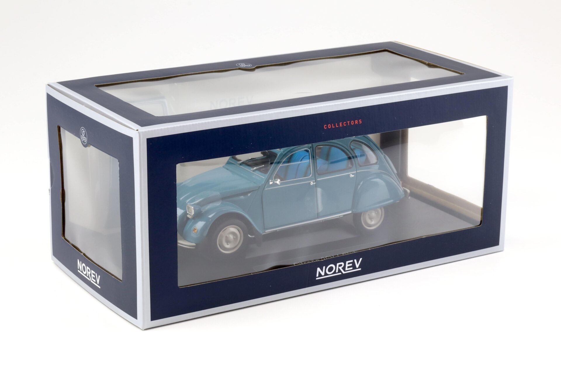 1:18 Norev Citroen 2CV 6 Club 1982 Lagune blue 181492