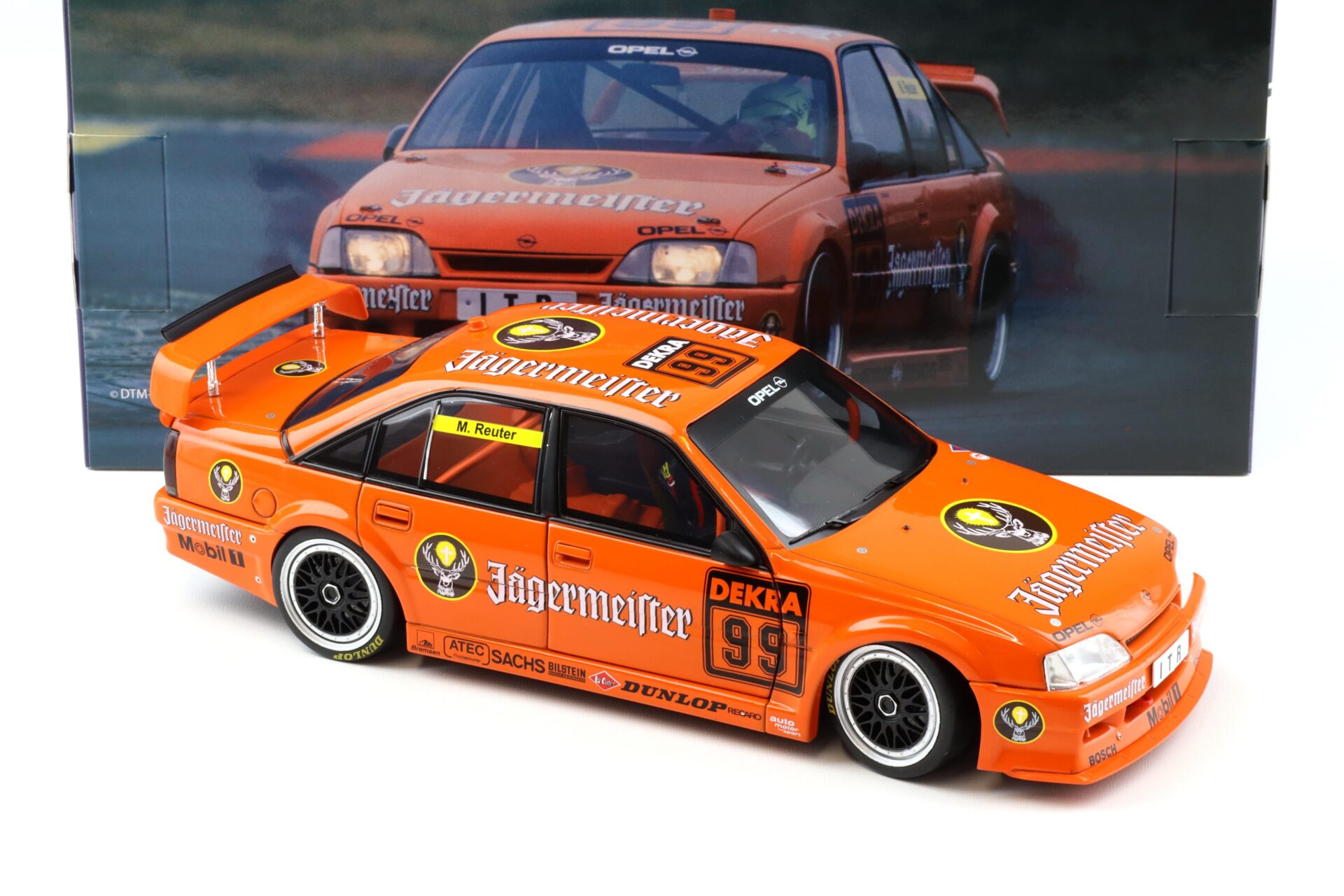 1:18 WERK83 Opel Omega EVO 500 DTM 1991 Jägermeister #99 Manuel Reuter