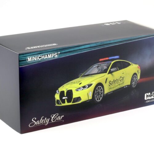 1:18 Minichamps BMW M4 (G82) Coupe 2020 Sao Paulo yellow Safety Car MotoGP