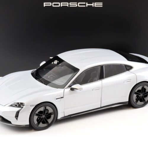 1:18 Norev Porsche Taycan Turbo S (J1.2) 2024 Ice grey with openings WAP DEALER