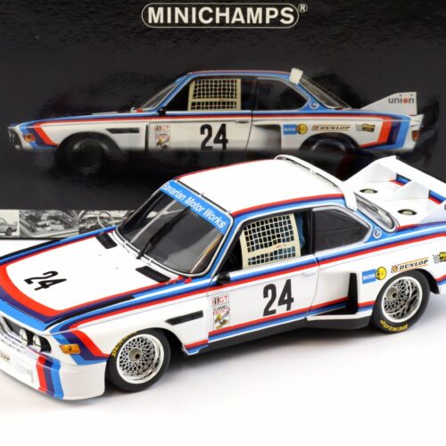 1:18 Minichamps BMW 3.5 CSL 6H Riverside 1975 S.Posey/ Redman #24
