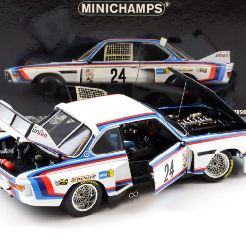 1:18 Minichamps BMW 3.5 CSL 6H Riverside 1975 S.Posey/ Redman #24