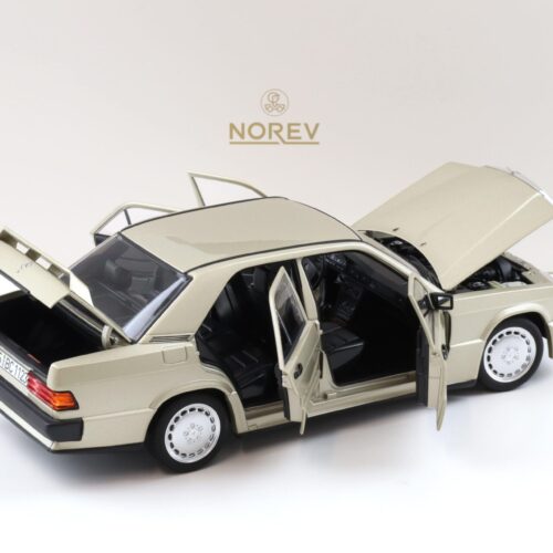 1:18 Norev Mercedes 190E 2.3-16 W201 Limousine 1984 Smoke silver metallic 183831