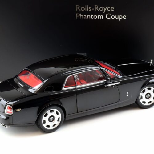 1:18 Kyosho Rolls Royce Phantom Coupe Diamond black KS08862DBK