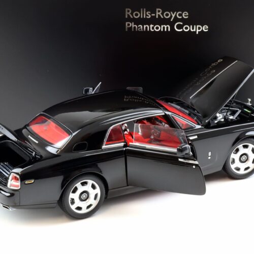 1:18 Kyosho Rolls Royce Phantom Coupe Diamond black KS08862DBK
