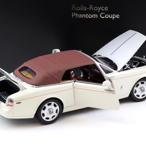 1:18 Kyosho Rolls Royce Phantom Drophead Coupe English white KS08871EW2