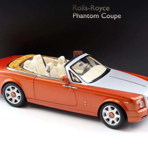 1:18 Kyosho Rolls Royce Phantom Drophead Coupe orange metallic KS08871P - Image 2