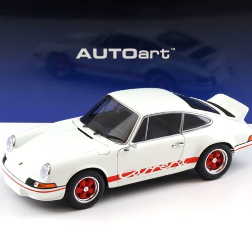 1:18 AUTOart Porsche 911 Carrera RS 2.7 Grand Prix white/ red stripes 78030