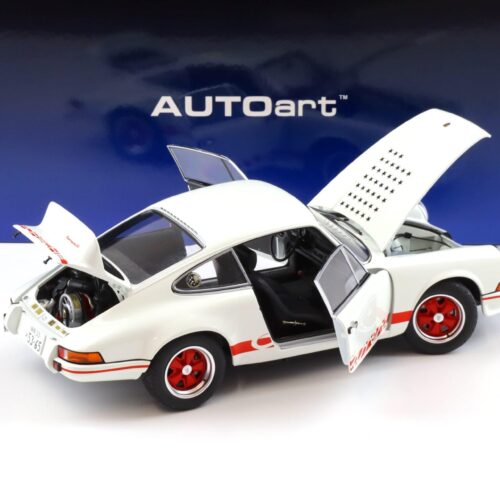 1:18 AUTOart Porsche 911 Carrera RS 2.7 The Circuit of Wolf Grand Prix white 78026