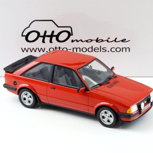 1:18 OTTO mobile OT1049 Ford Escort XR3i MK3 Sunburst red 1985
